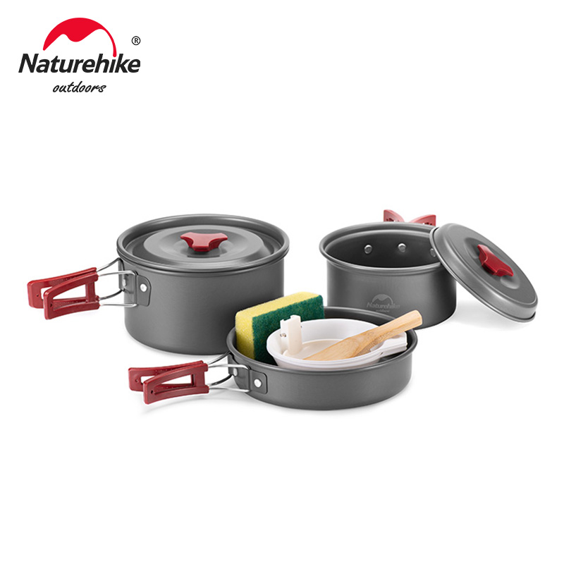 Quechua Camping Cooking Set - Naturehike Camping Pot Ultralight Camping Cooking