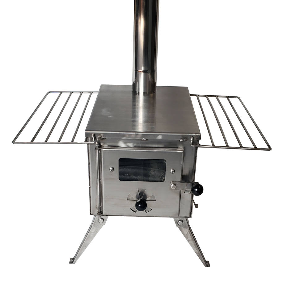 Camping Cooking Wood Stove - Outdoor Picnic Small Wood Fire Cooking