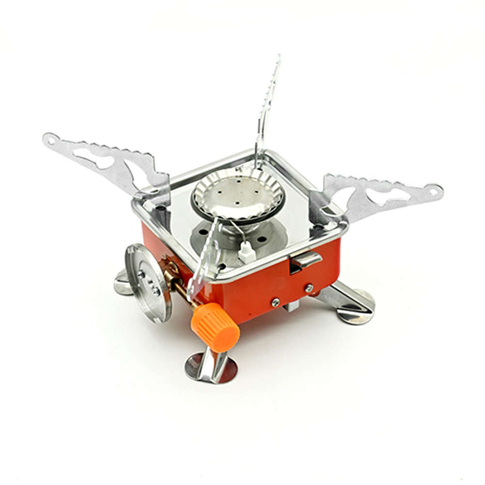 Camping Cooking Wood Stove - Portable Burner Camping Foldable Windproof Outdoor