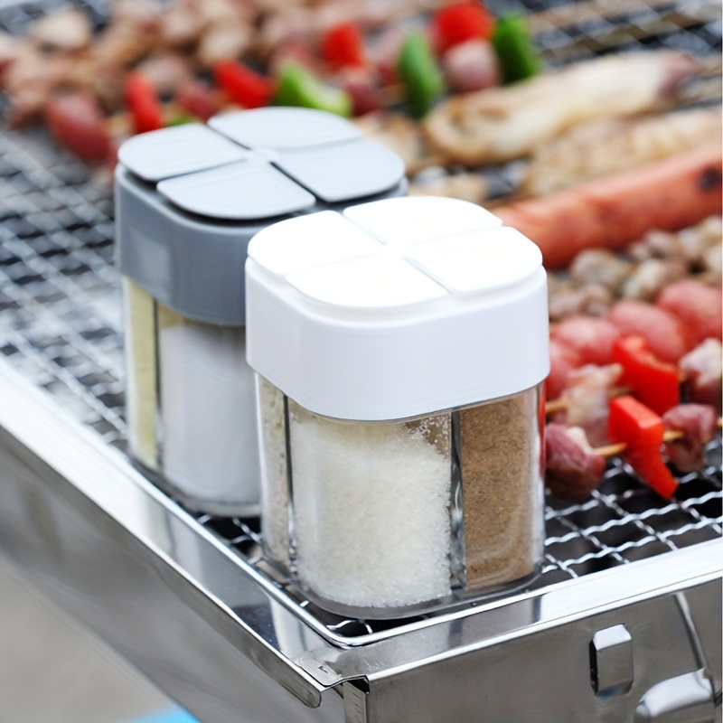 Camping Cooking Box - 4in1 Camping Seasoning Shaker Multi-Purpose Spice
