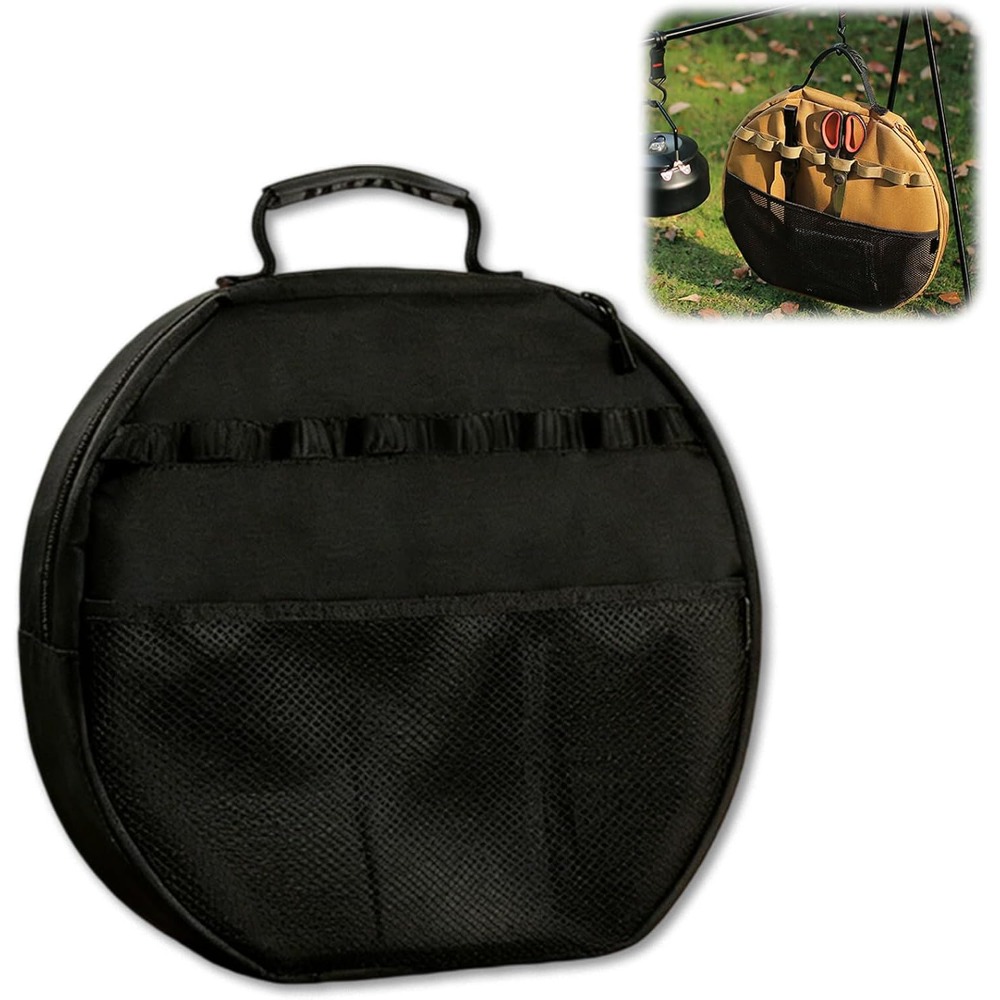 Camping Cooking Wok - Grill Pan Storage Bag, Portable Pouch