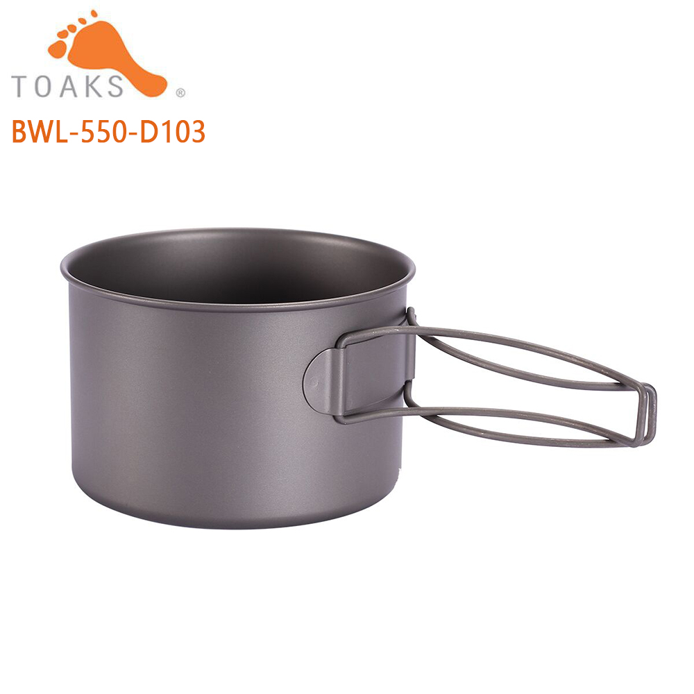 TOAKS BWL-550  Camping Titaniu - Camping Outdoor Cooking Set recension och pris