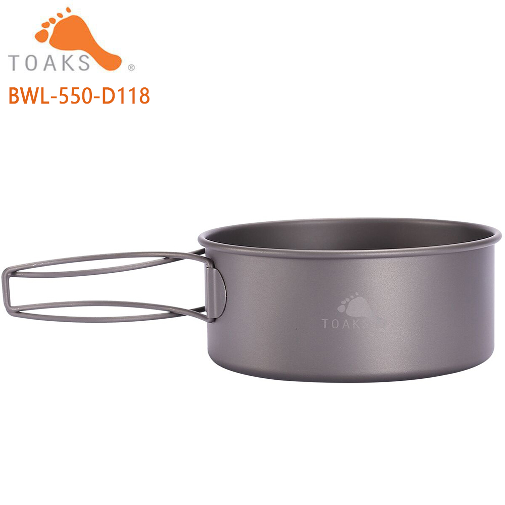 TOAKS BWL-550  Camping Titaniu - Camping Outdoor Cooking Set recension och pris