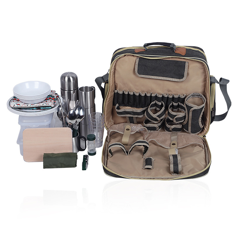 Portable Luxury Camping Picnic - Camping Cooking Dishes recension och pris