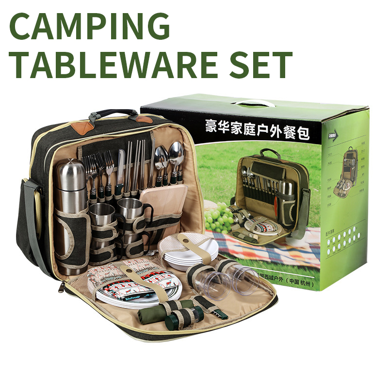Portable Luxury Camping Picnic - Camping Cooking Dishes recension och pris