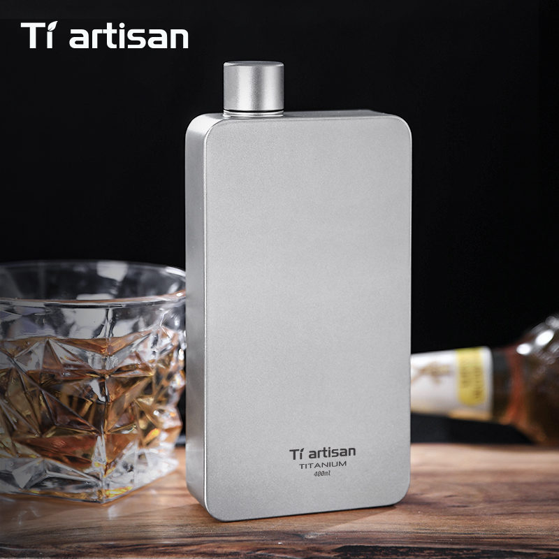 Tiartisan 400ML Titanium Hip F - Camping Cooking Gear recension och pris