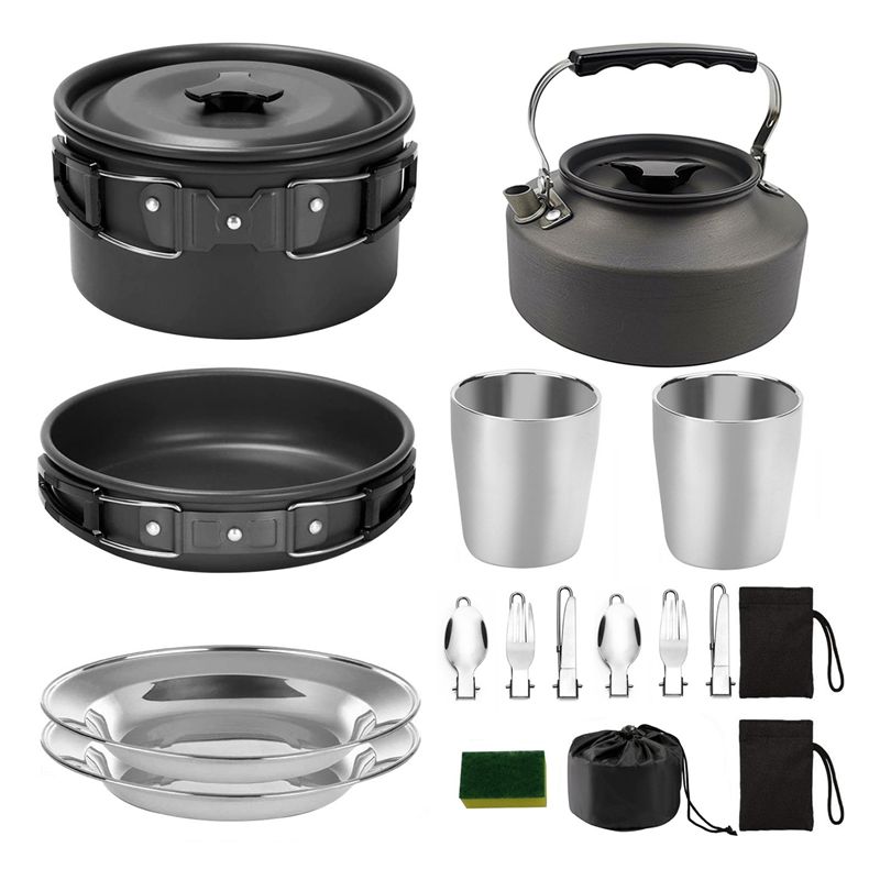 【BUYERS】Camping Cookware Porta - Camping Outdoor Cooking Set recension och pris