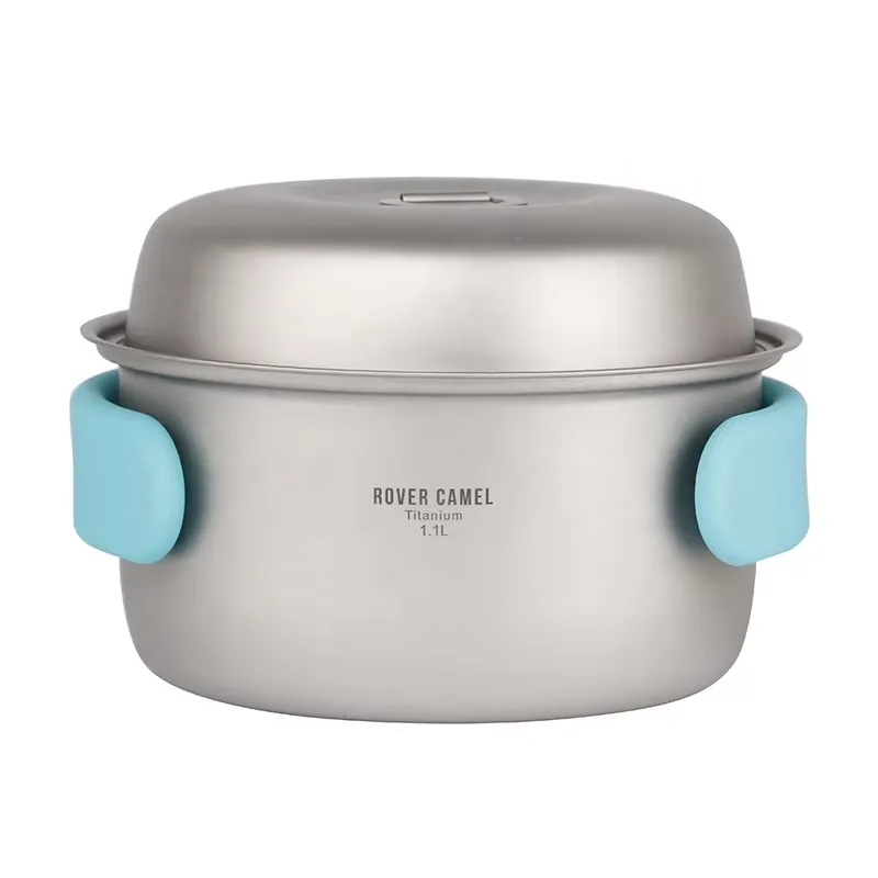 Pure Titanium Pot Set for Camp - Camping Cooking Accessories Set recension och pris