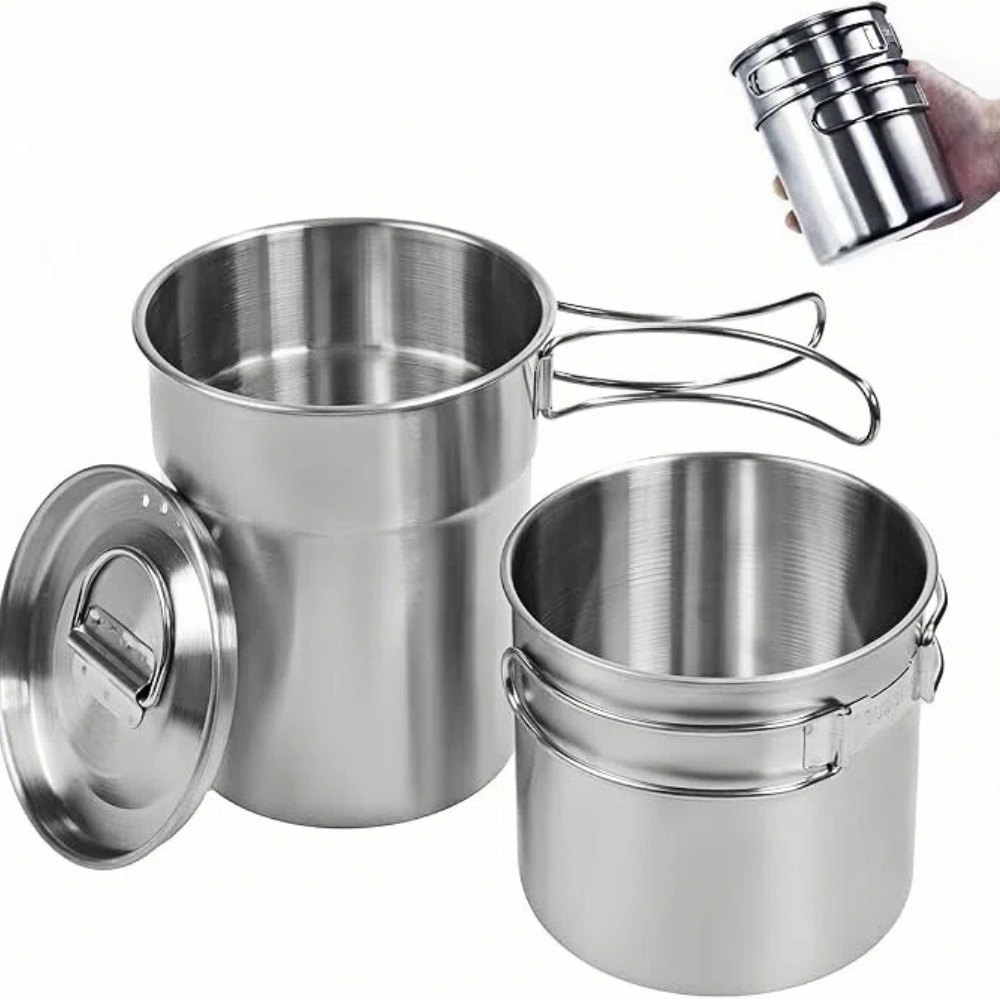 Foldable Camping Cups Mugs Cam - Camping Outdoor Cooking Set recension och pris