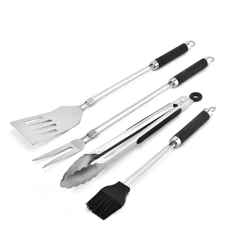 4pcs BBQ Tools Set Barbecue St - Camping Cooking Accessories Set recension och pris
