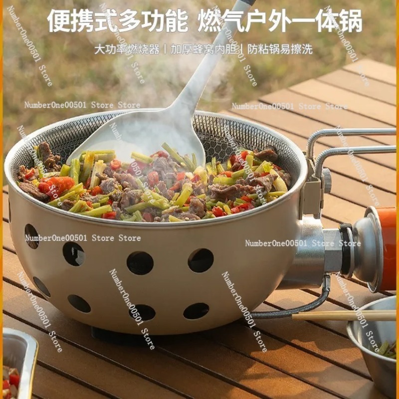Portable Outdoor Cooking Pot A - Camping Cooking Accessories Set recension och pris