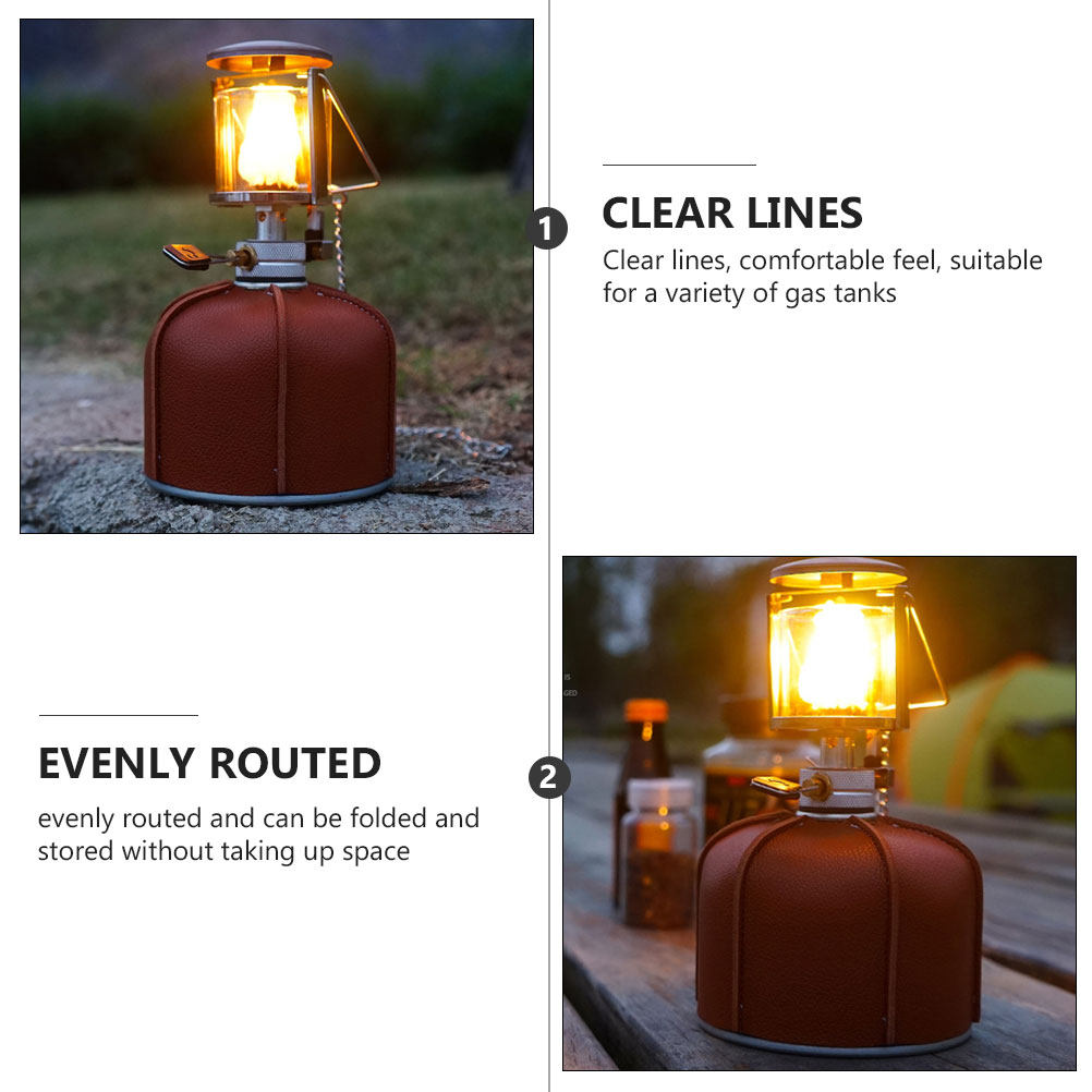 1Pcs Gas Tank Protective Cover - Camping Cooking Materials recension och pris