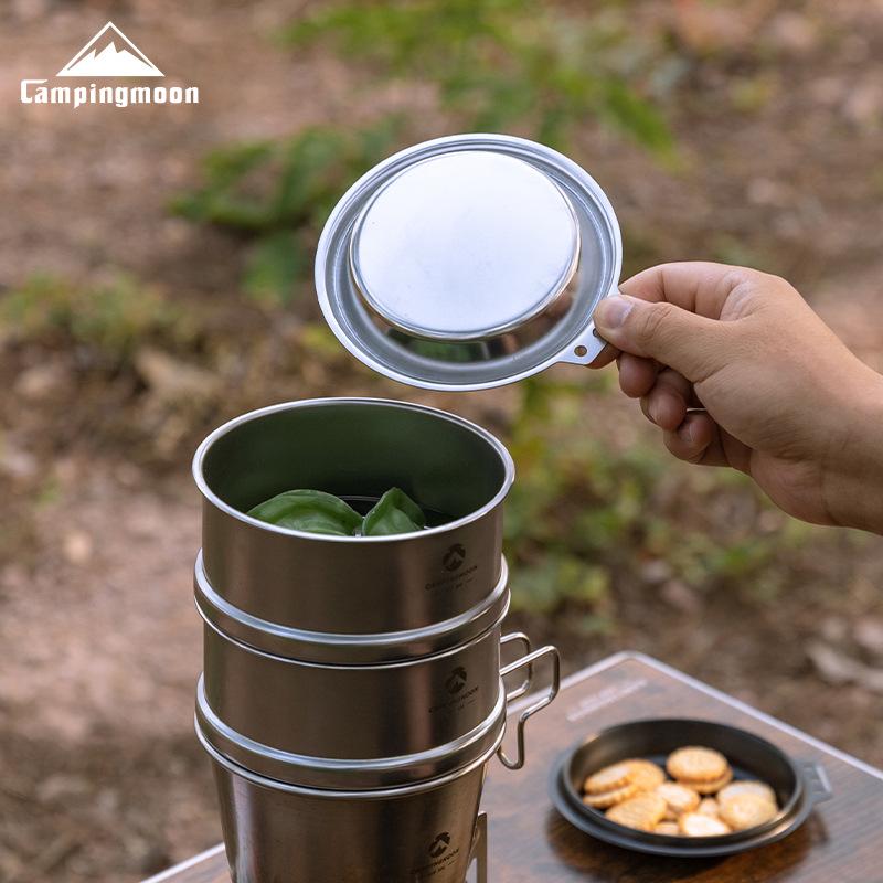 CAMPINGMOON S-SD Thickened Sta - Camping Cooking Dishes recension och pris