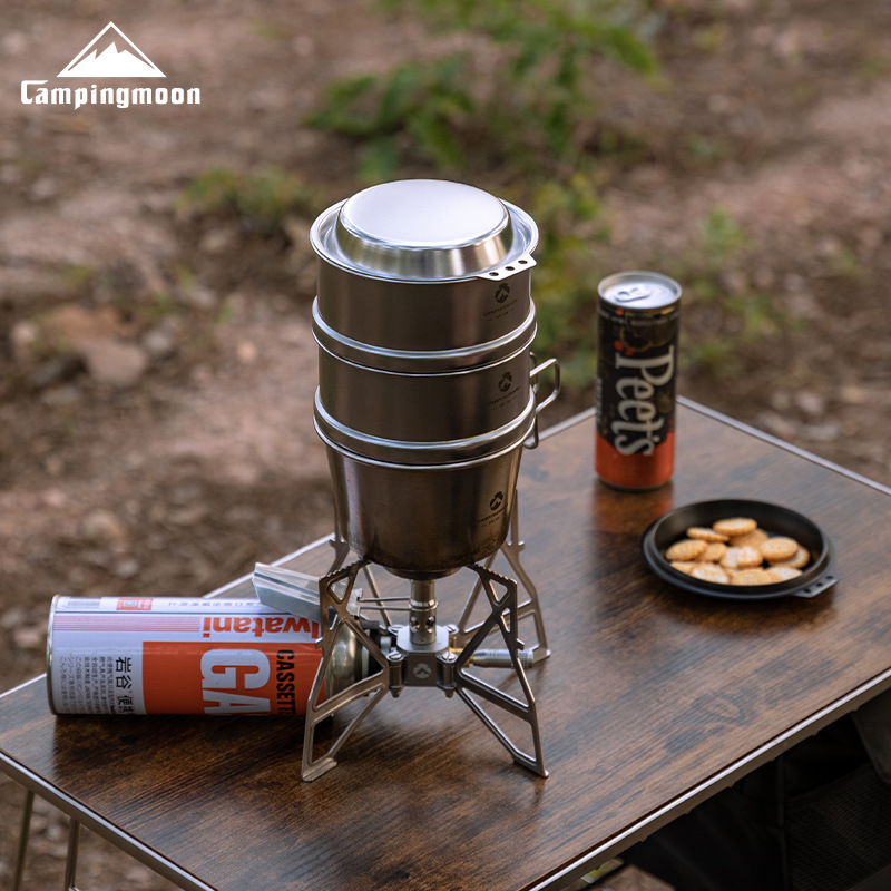 CAMPINGMOON S-SD Thickened Sta - Camping Cooking Dishes recension och pris