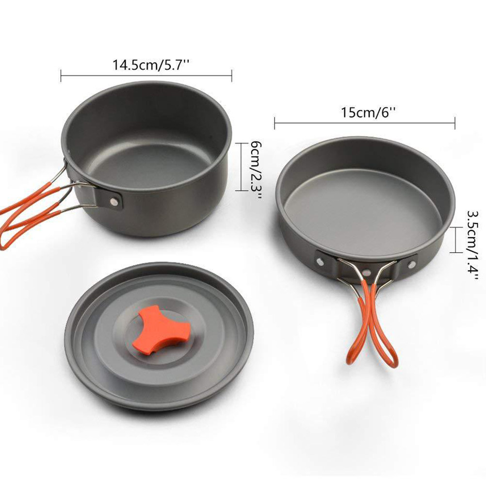 1Set Outdoor Cooking Set Porta - Camping Cooking Materials recension och pris