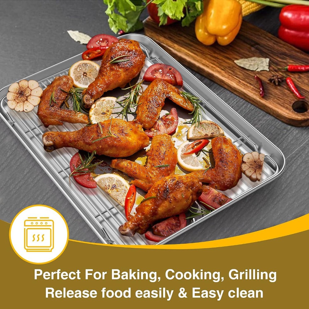 Multifunction Baking Pan With  - Camping Cooking Plate recension och pris