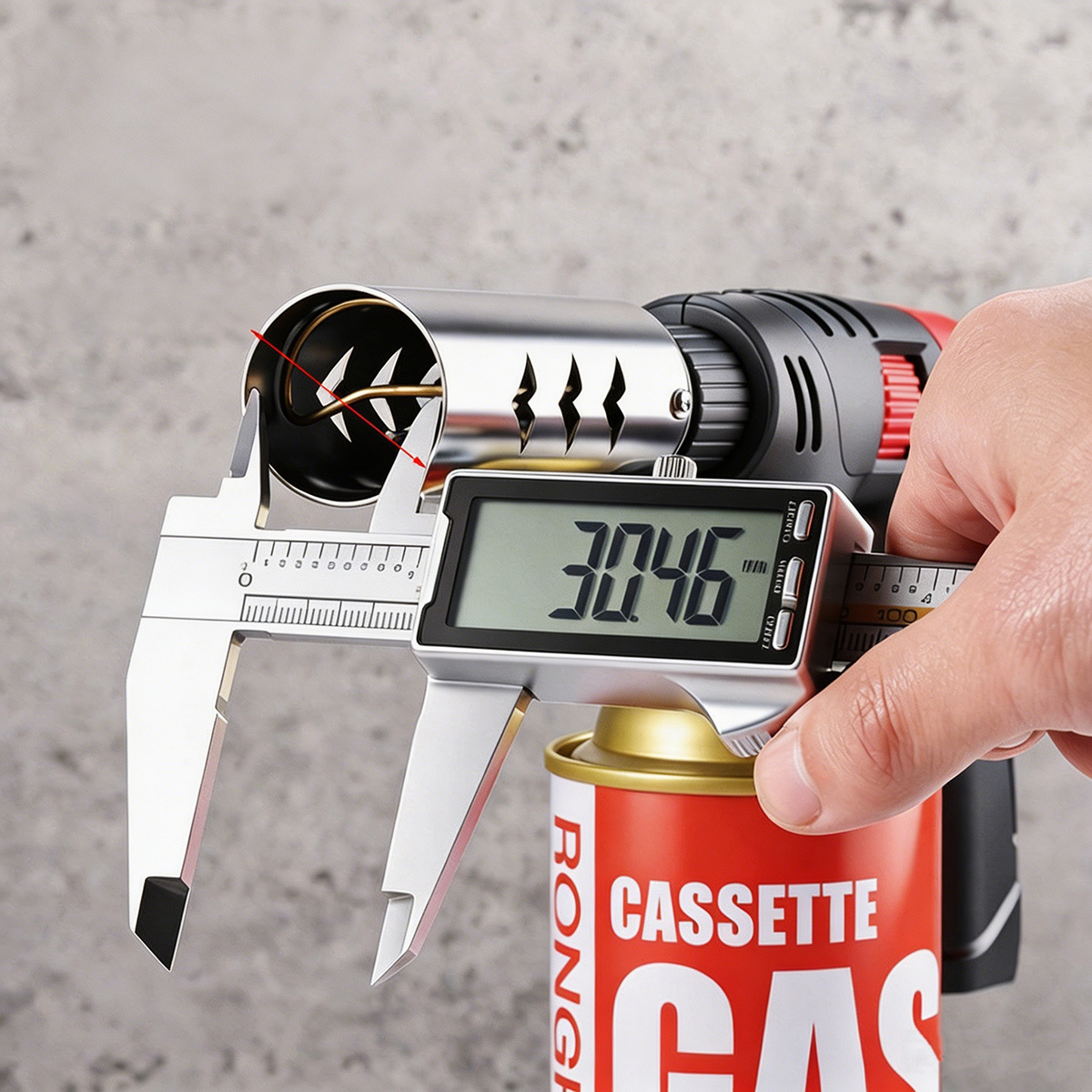 Extended Butane Torch Long Tub - Camping Cooking Plate recension och pris