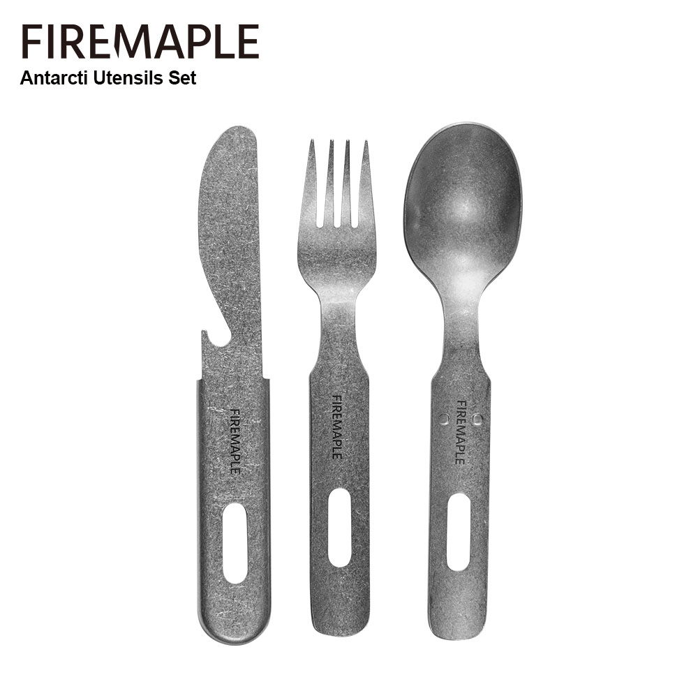 Fire-Maple Antarcti 3in1 Utens - Quechua Camping Cooking Set recension och pris
