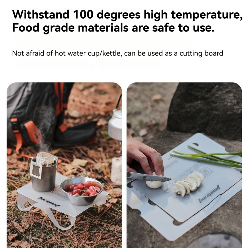Outdoor PP Board Folding Table - Camping Cooking Materials recension och pris