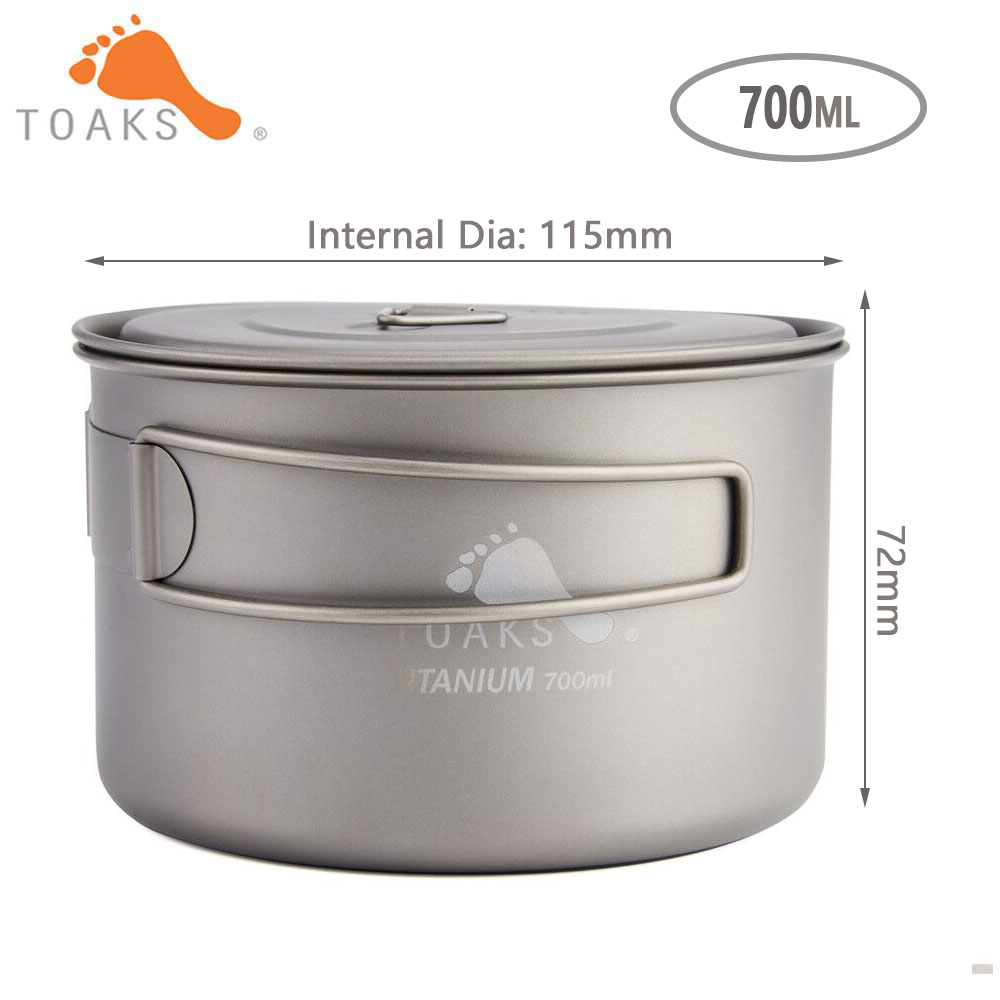 TOAKS Pure Titanium Camping Co - Camping Cooking Gear recension och pris