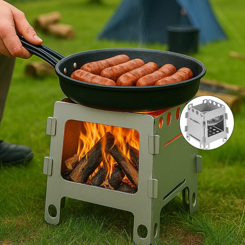 Camping Furnace Wood Stove Alc - Camping Cooking Wood Stove recension och pris