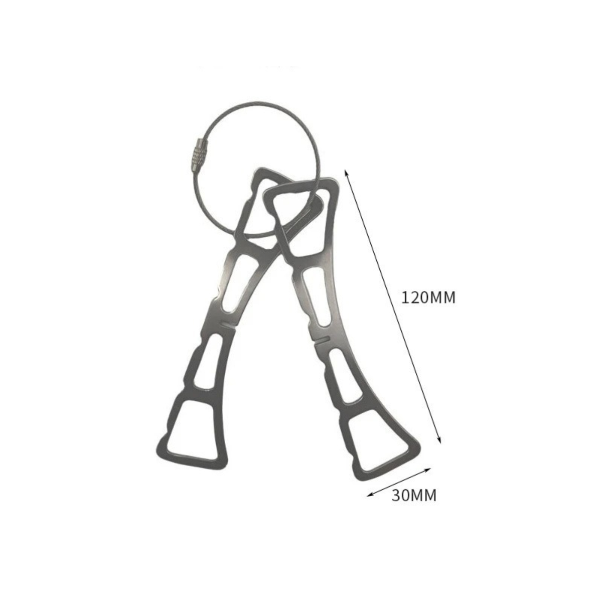 Stainless steel cross steaming - Camping Cooking Mat recension och pris