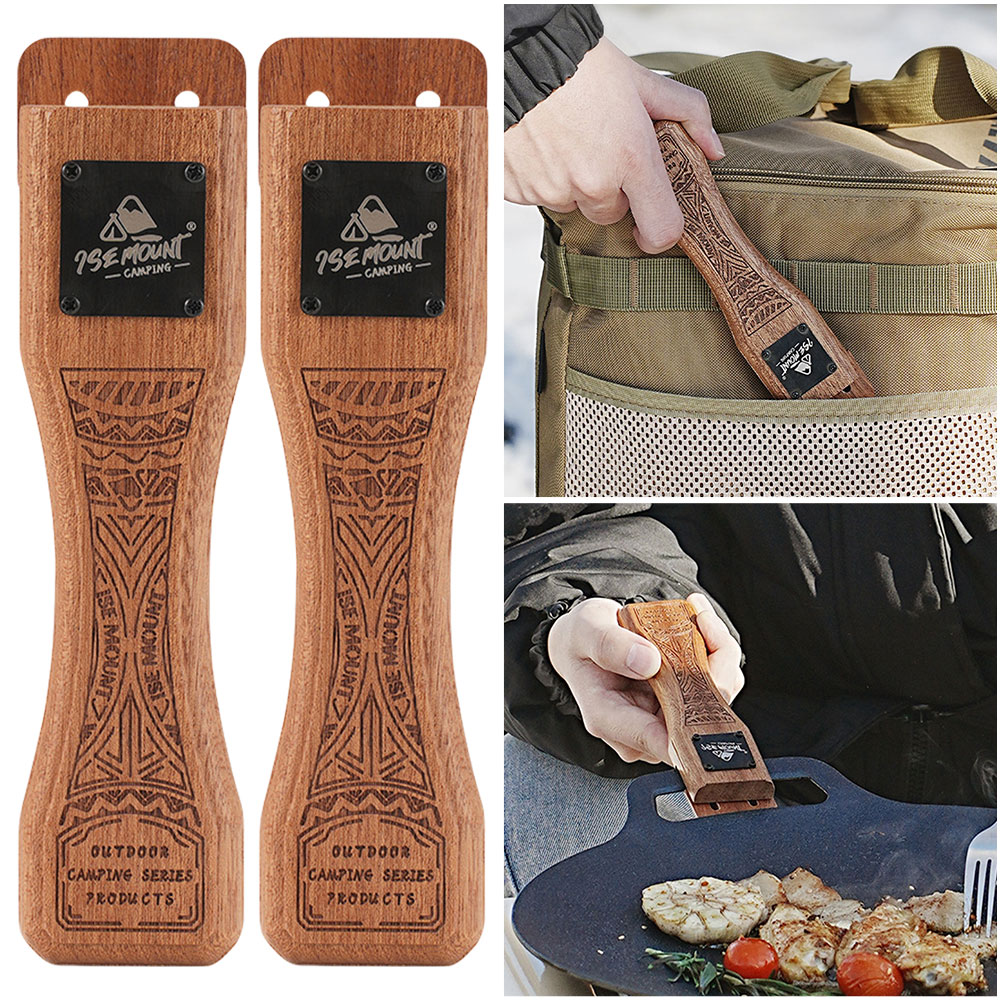 Outdoor Natural Wood Grill Pan - Campfire Cooking Anime recension och pris