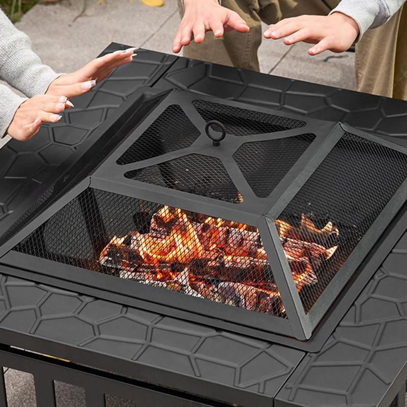 Camping Firewood Stove Square  - Camping Cooking Wood Stove recension och pris