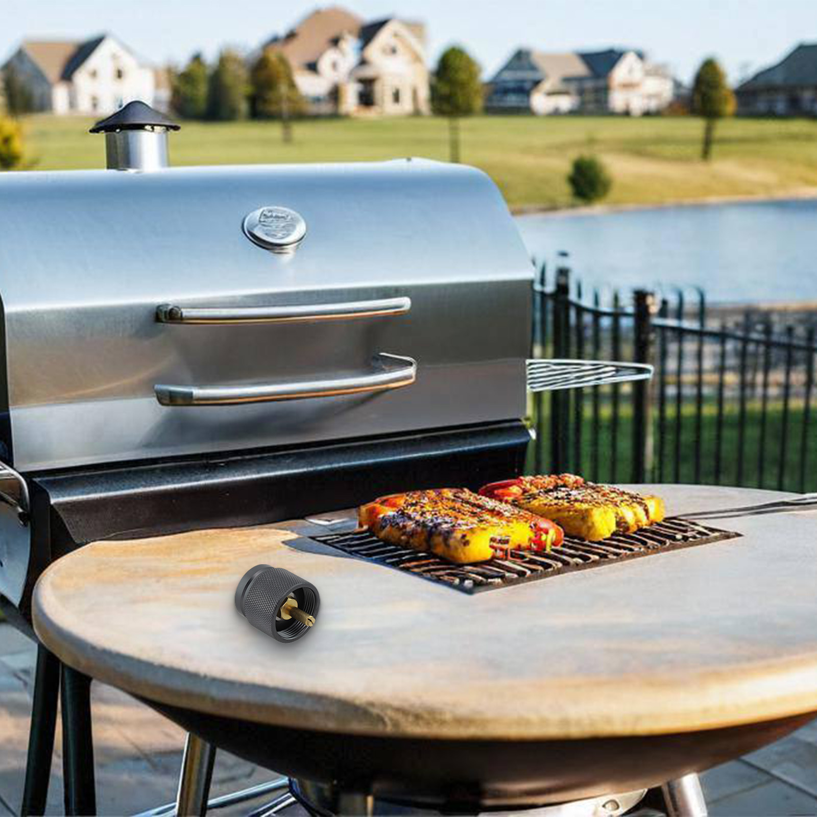 Outdoor Cooking Adapter Burner - Camping Cooking Materials recension och pris