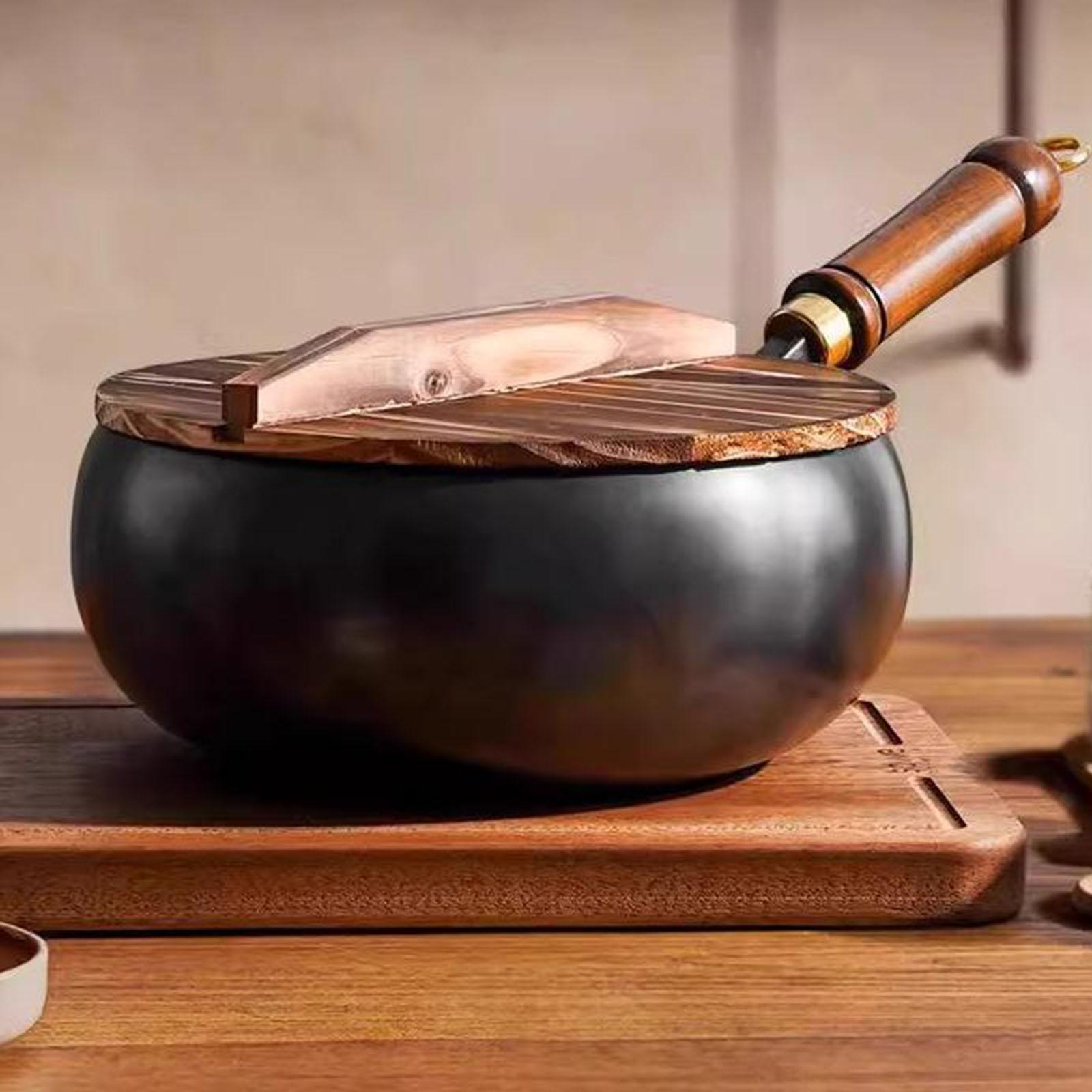Non Coated Wok Chinese Wok Woo - Camping Cooking Wok recension och pris