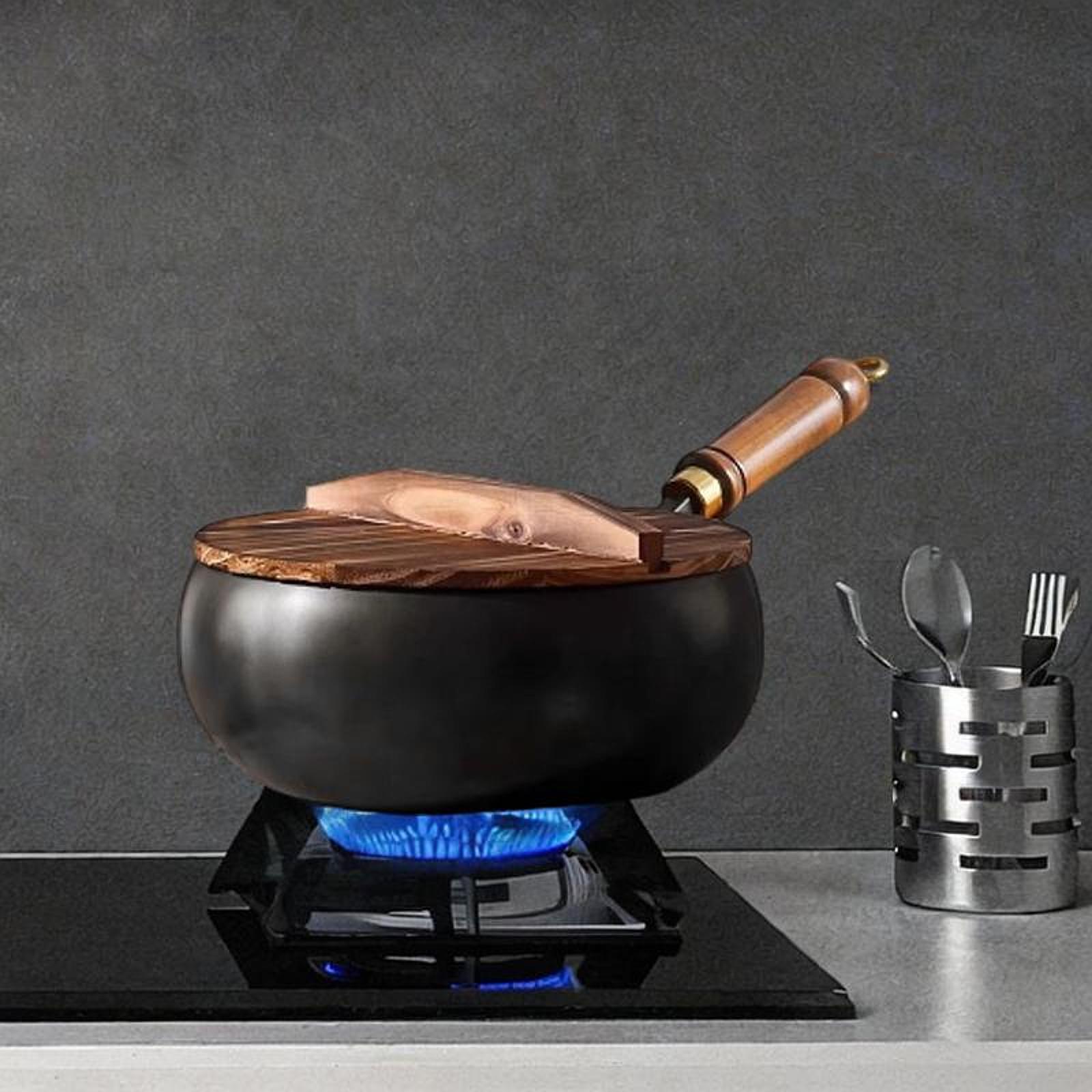 Non Coated Wok Chinese Wok Woo - Camping Cooking Wok recension och pris