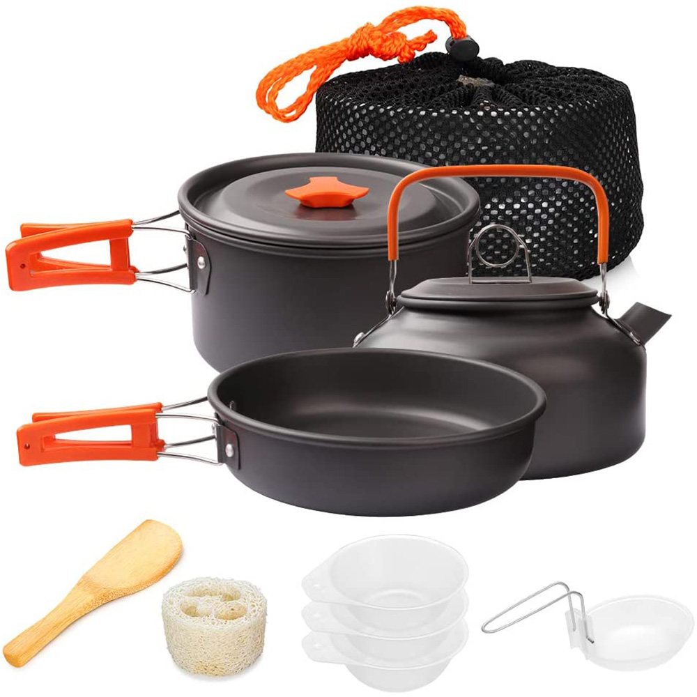 1pcs/1set Camping Cookware Kit - Camping Cooking Essentials recension och pris