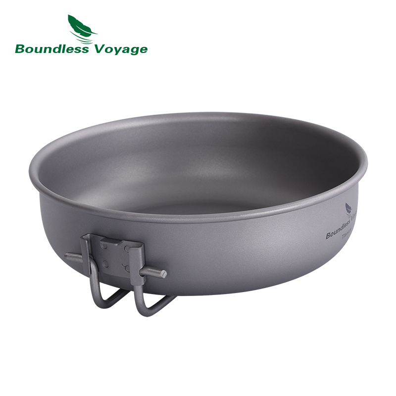 Boundless Voyage Ultra-light T - Camping Cooking Wok recension och pris