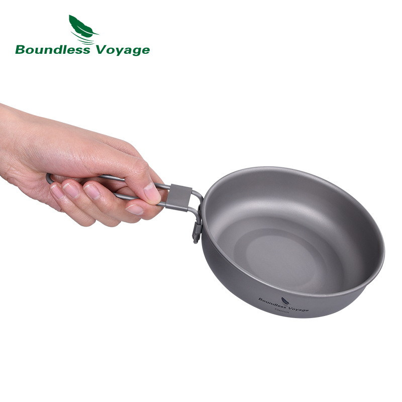 Boundless Voyage Ultra-light T - Camping Cooking Wok recension och pris