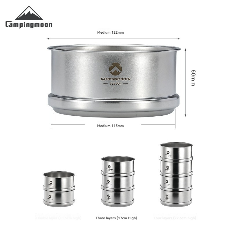 CAMPINGMOON Outdoor Camping Pi - Camping Cooking Dishes recension och pris