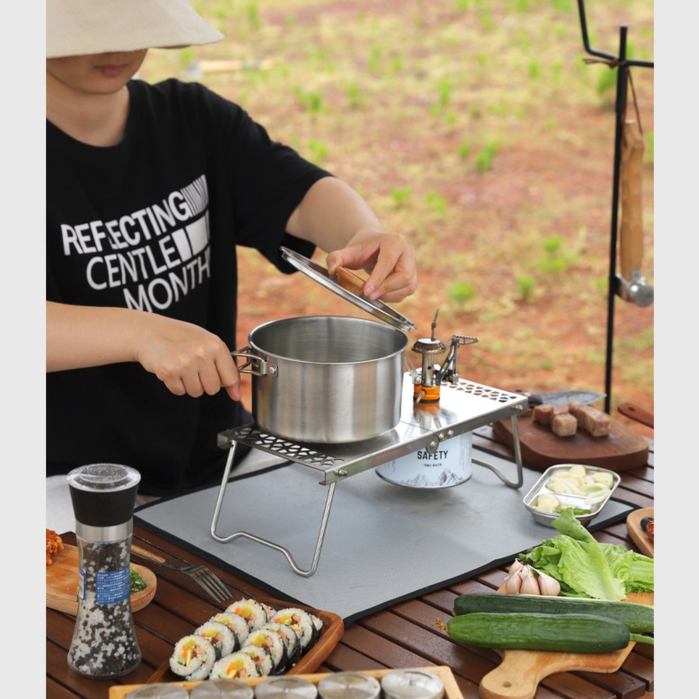 Heat Resistant Fire Mat For Ou - Camping Cooking Mat recension och pris