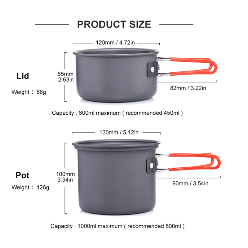 Widesea Ultralight Camping Coo - Camping Cooking Plate recension och pris