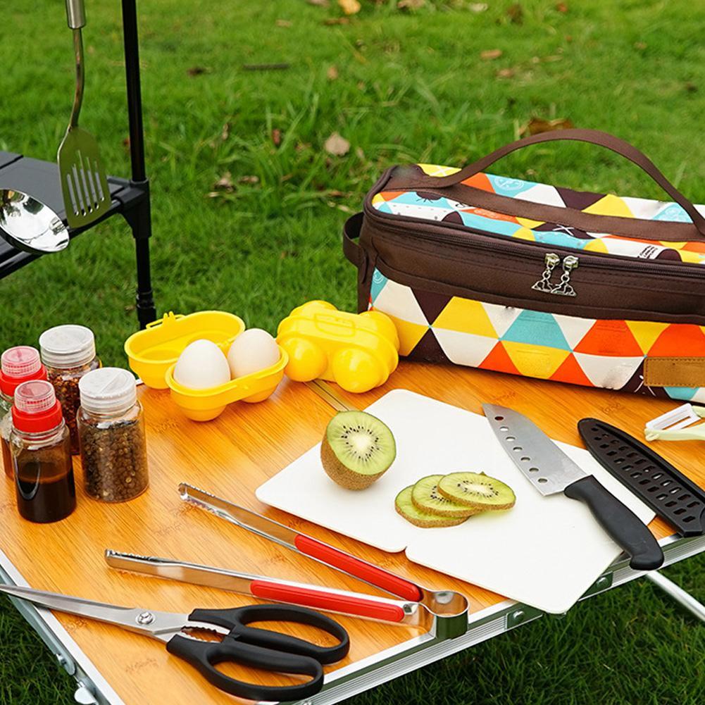 2 Grid Egg Storage Box Contain - Camping Cooking Box recension och pris