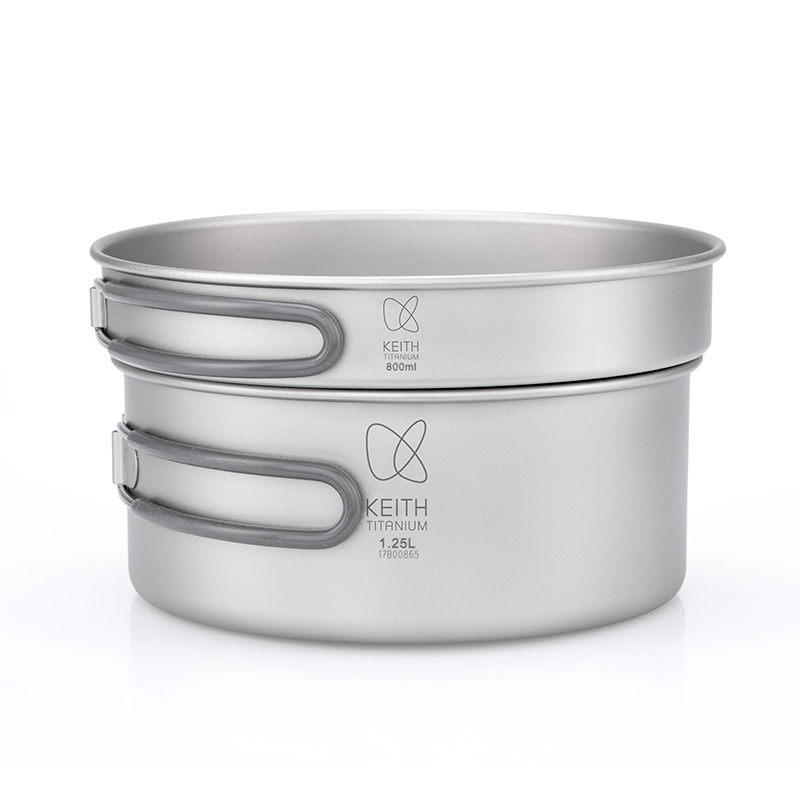 KEITH Pure Titanium 2-Piece Co - Camping Cooking Gear recension och pris