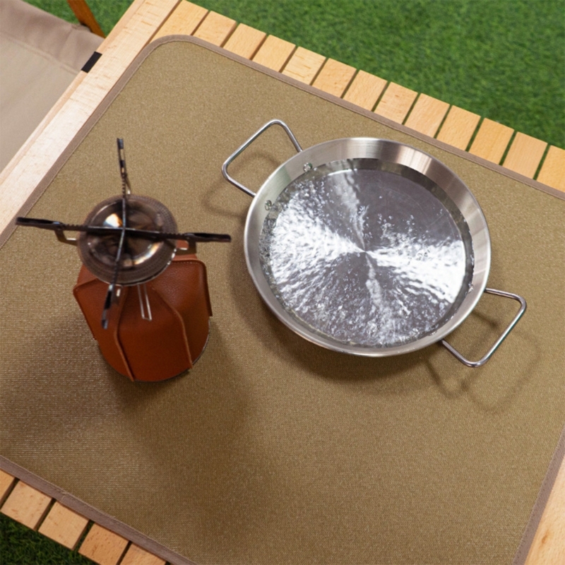 Portable Folding Camping Grill - Camping Cooking Mat recension och pris