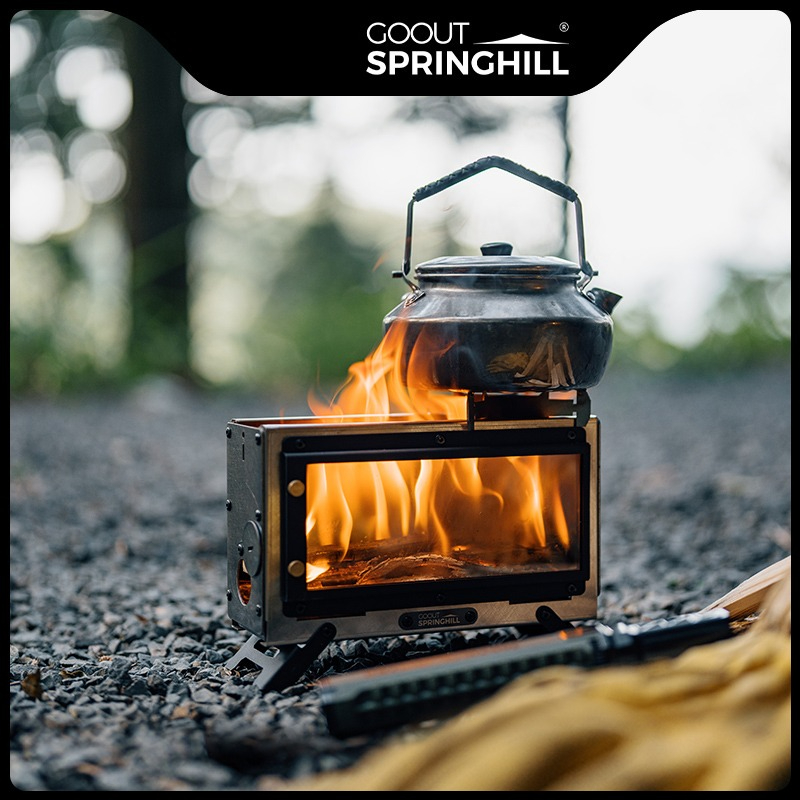 Goout Springhill Wood Stove Po - Camping Cooking Wood Stove recension och pris