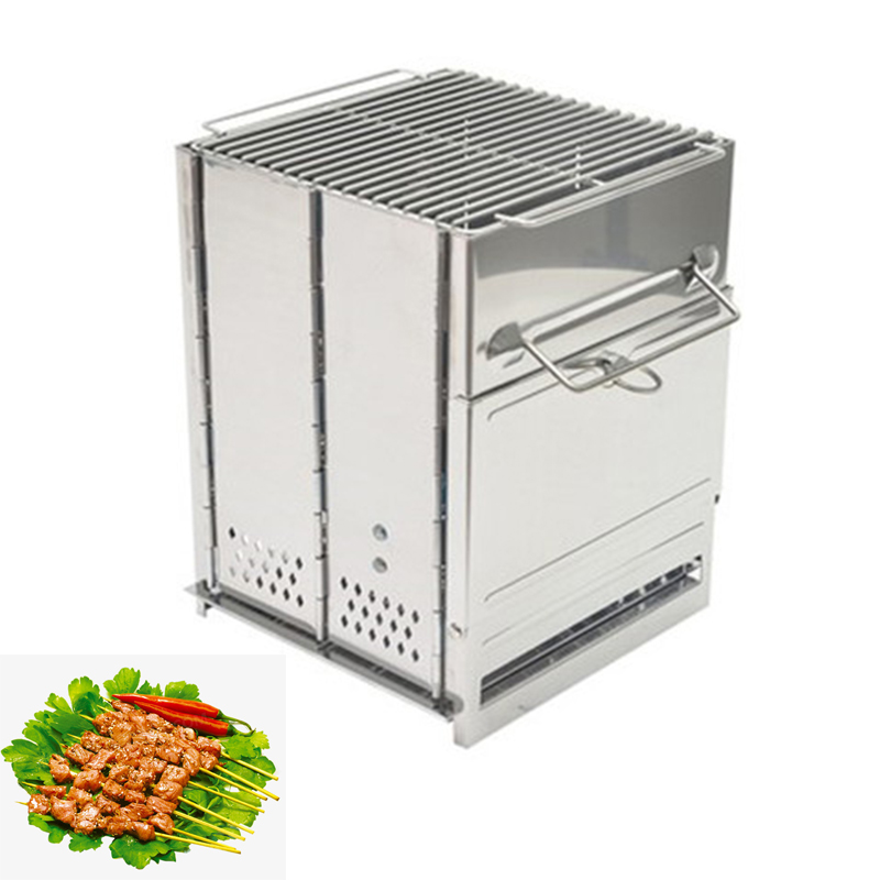 Wood Stove Outdoor Camping Equ - Camping Cooking Wood Stove recension och pris