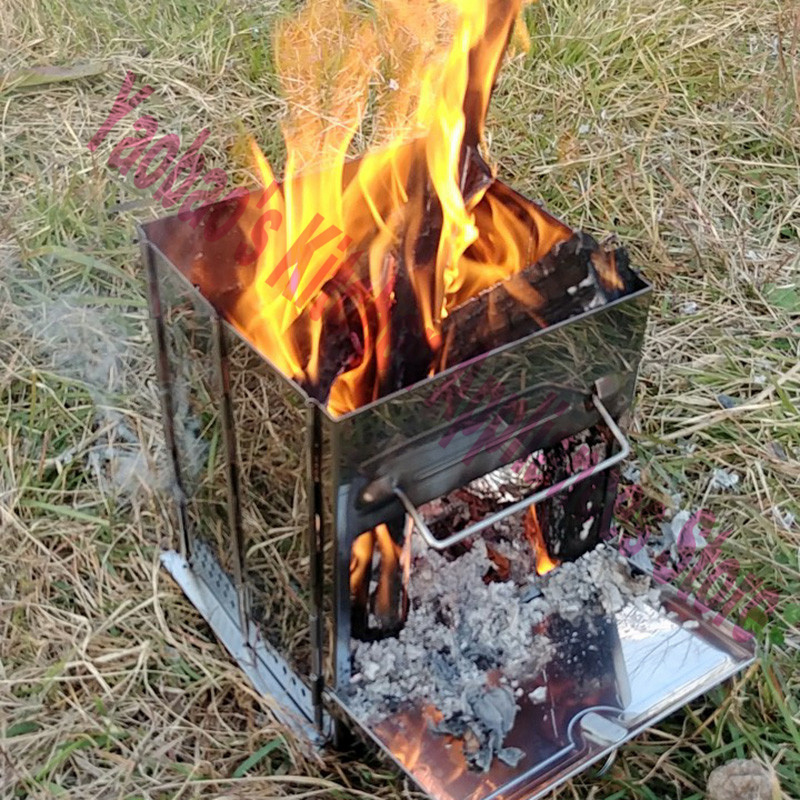 Wood Stove Outdoor Camping Equ - Camping Cooking Wood Stove recension och pris