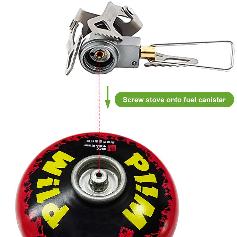 BRS Outdoor Gas Stove Mini Cam - Camping Cooking Wood Stove recension och pris