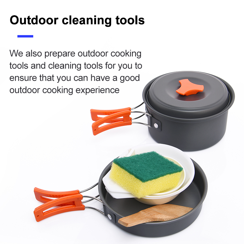 Widesea Camping Outdoor Cookwa - Camping Cooking Gear recension och pris
