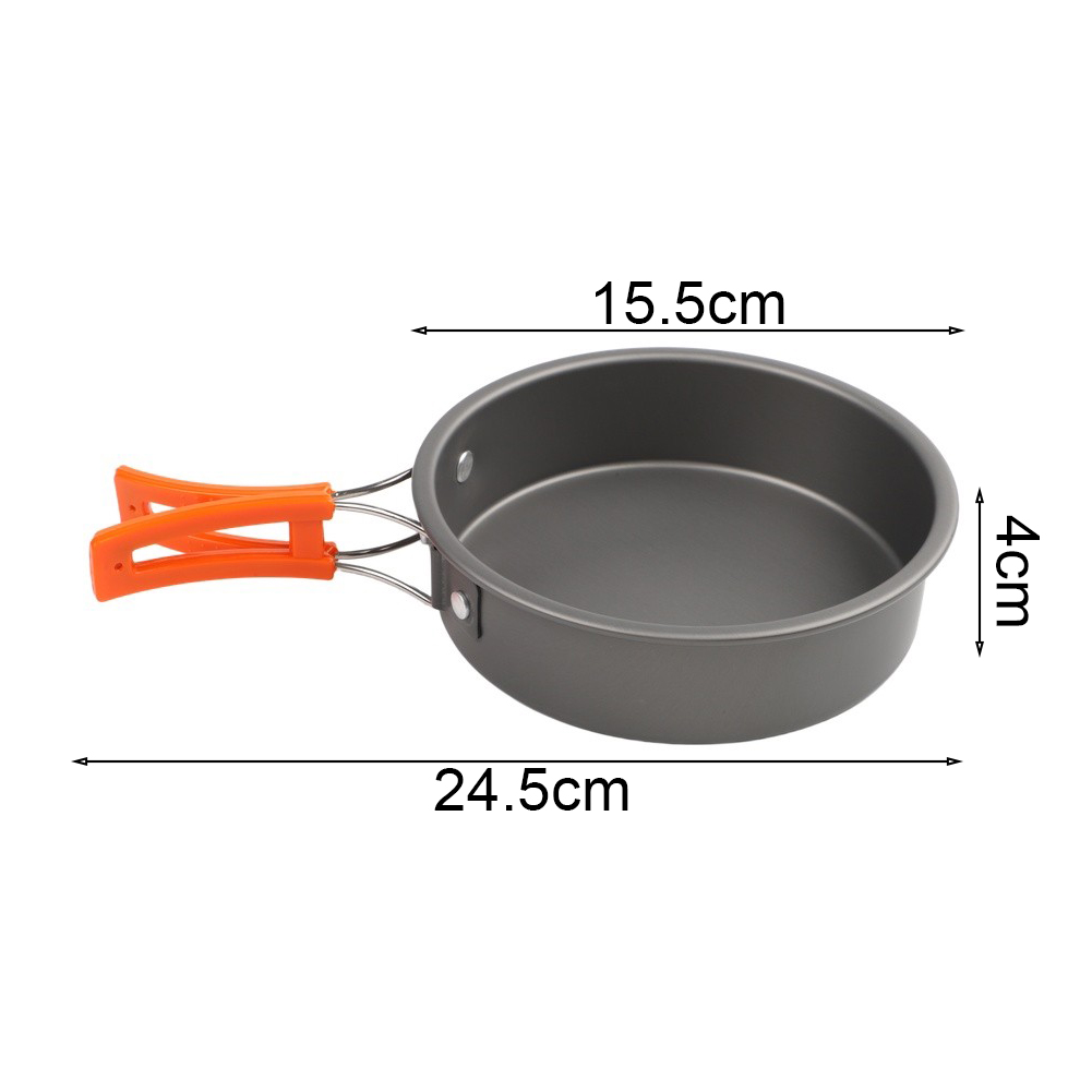 1pc Frying Pan Alumina Conduct - Campfire Cooking Anime recension och pris