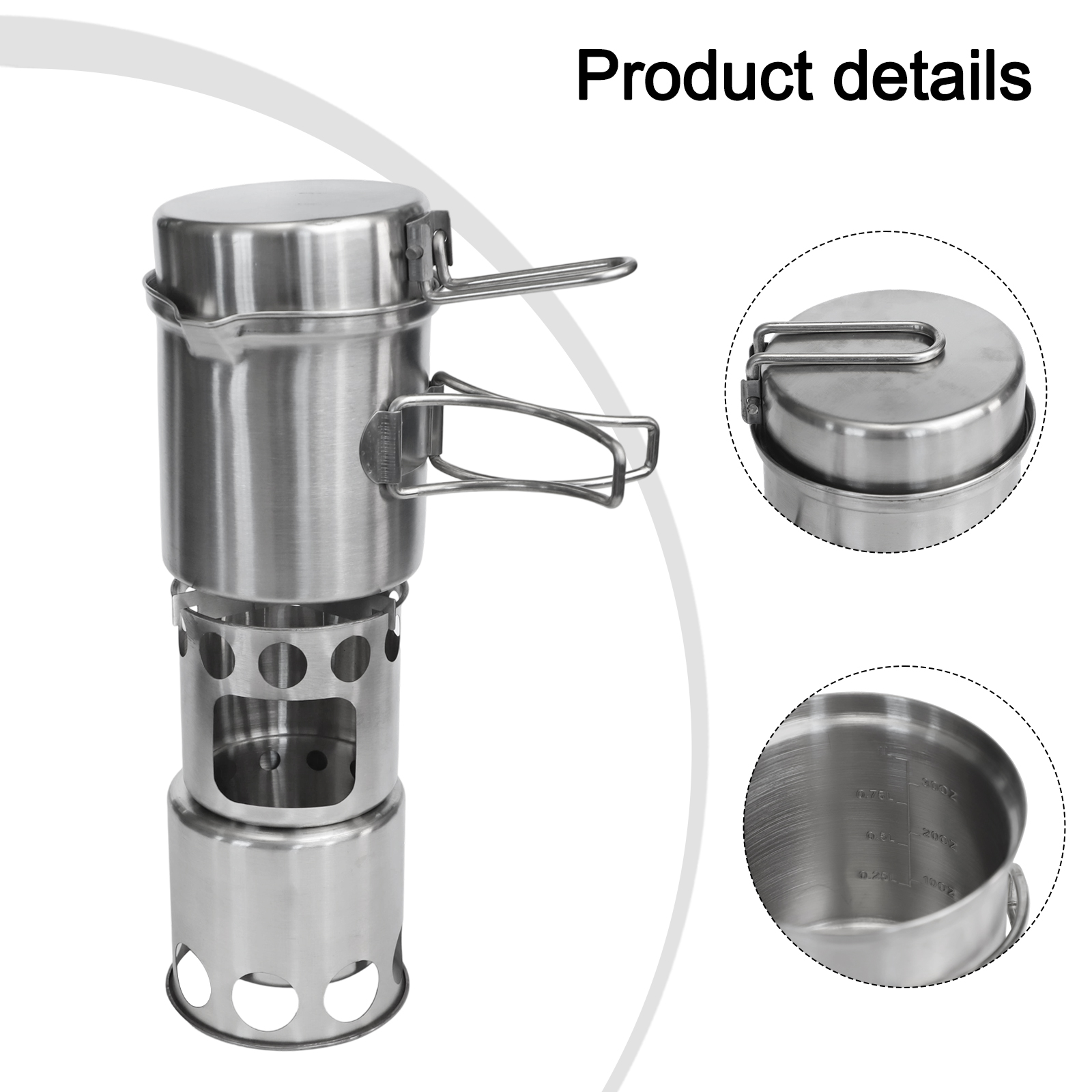 Camping Cookware Portable Fire - Camping Cooking Materials recension och pris