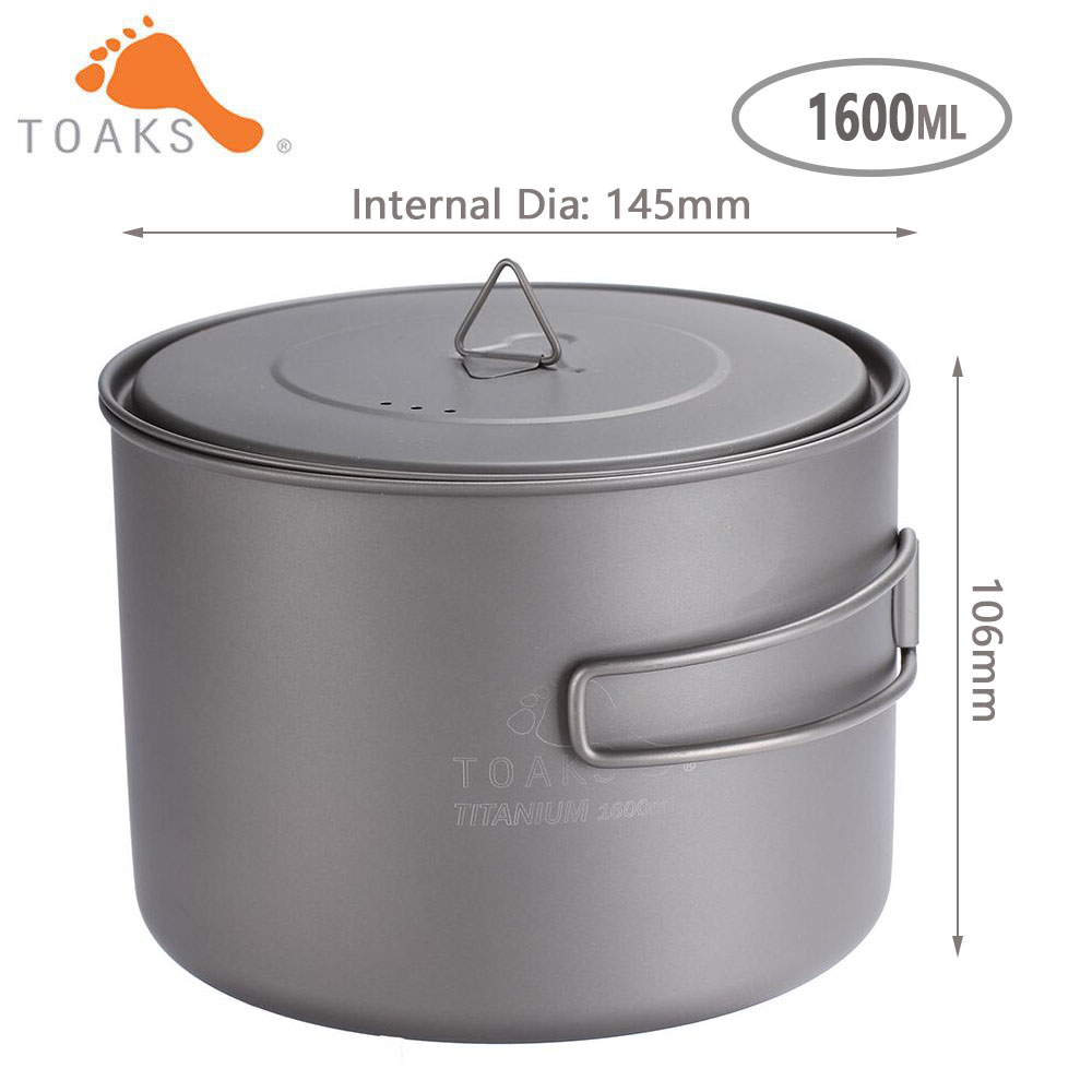 TOAKS Outdoor Camping 3 in1 Ti - Camping Cooking Gear recension och pris