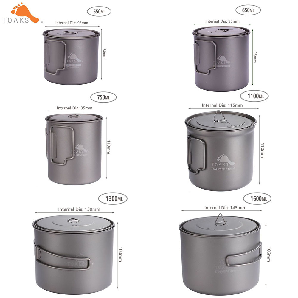 TOAKS Outdoor Camping 3 in1 Ti - Camping Cooking Gear recension och pris