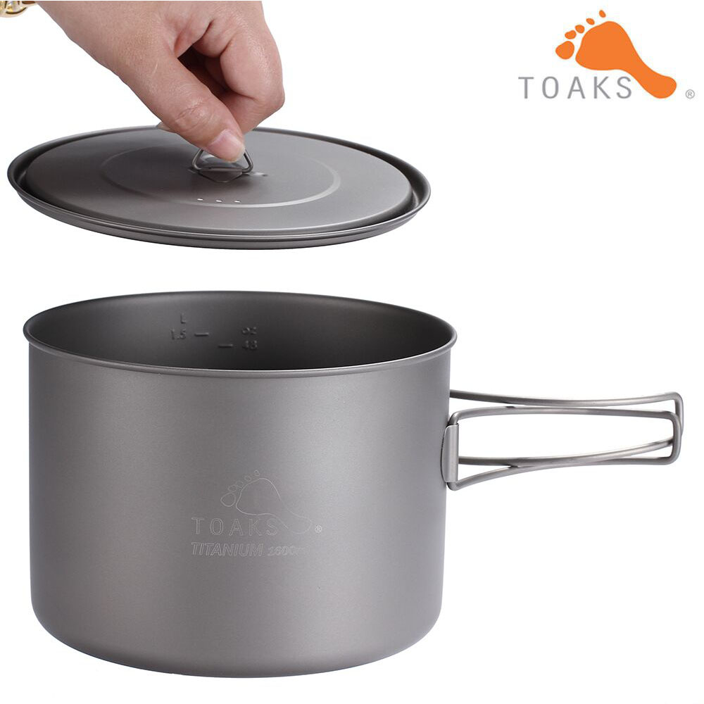 TOAKS Outdoor Camping 3 in1 Ti - Camping Cooking Gear recension och pris